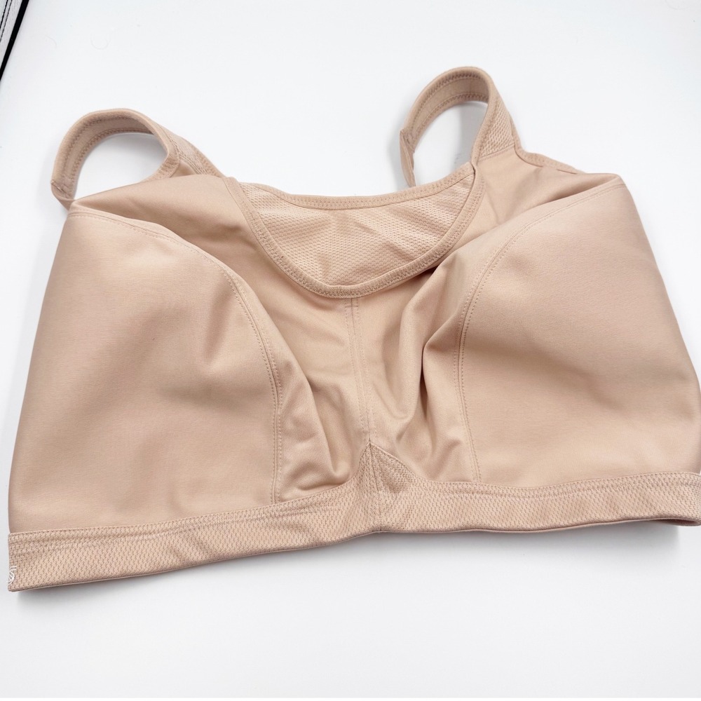 Glamorise Sport High Impact Camisole Sports Bra 3205 BU Beige 42J